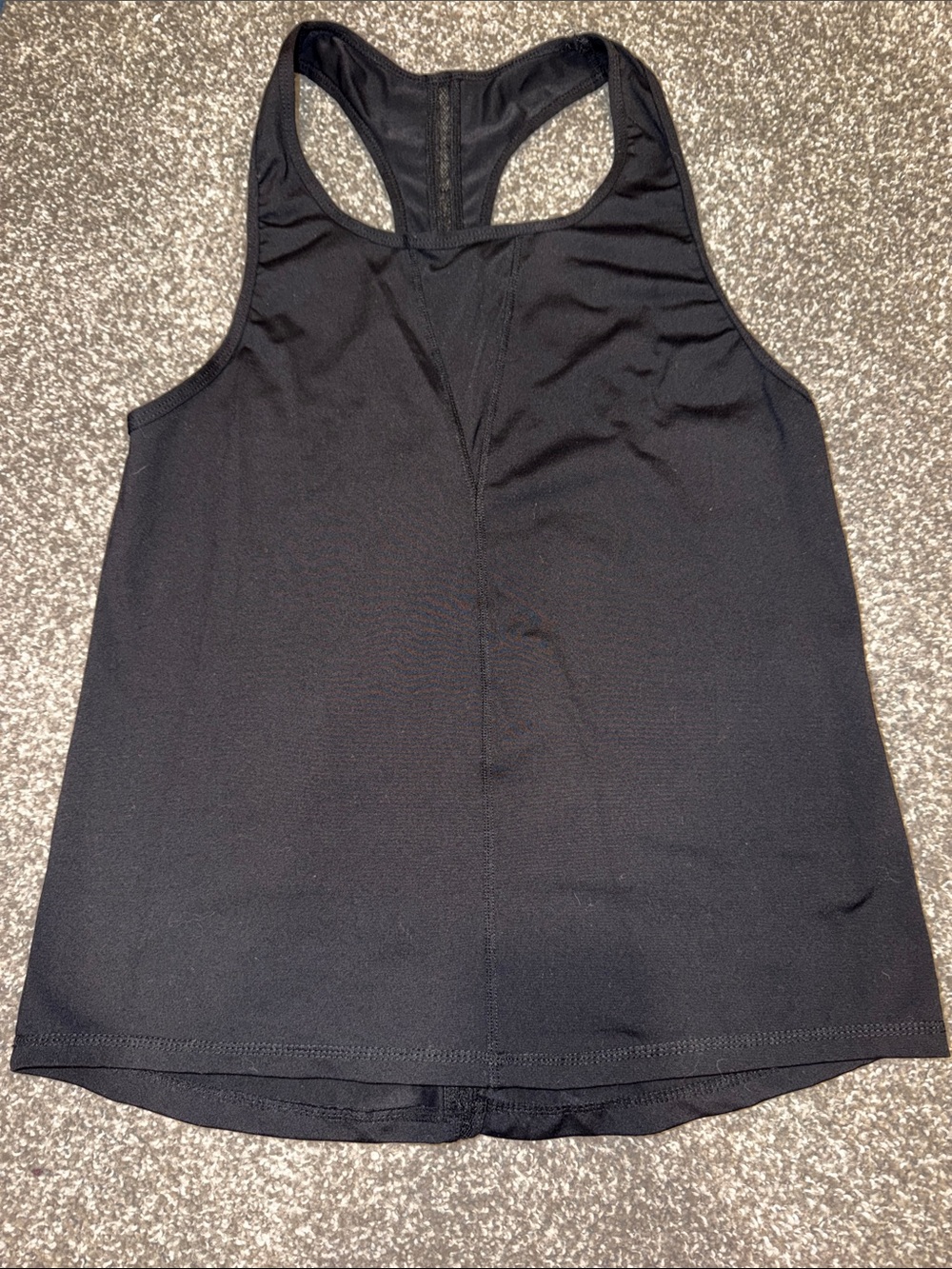 ZYIA Tank Size L Black Racerback Athletic